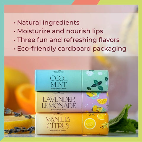 Plant Therapy Love Your Lips Lip Balm Trio Set