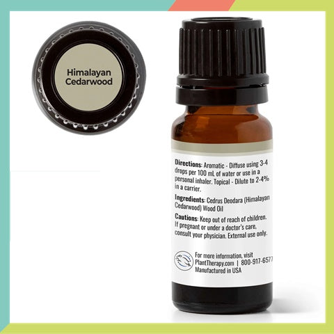 Plant Therapy Cedarwood Himalayan Essential Oil