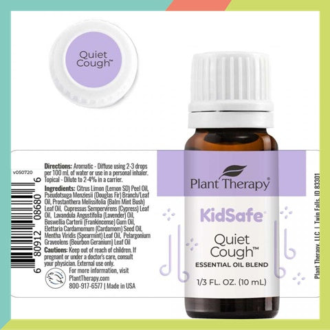 Plant Therapy Quiet Cough KidSafe Essential Oil