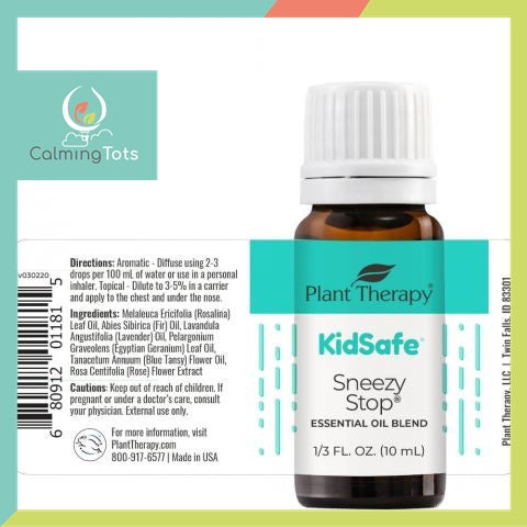 Plant Therapy Sneezy Stop KidSafe Essential Oil