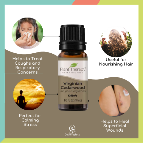 Plant Therapy Cedarwood Virginian Essential Oil