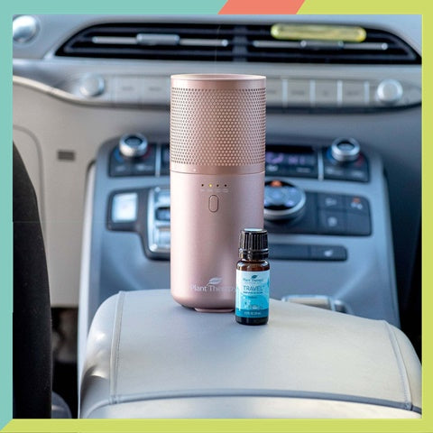 Rose Gold Portable Diffuser with Travel Pack