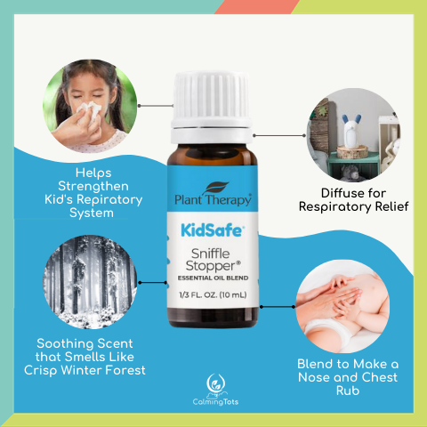 Plant Therapy Sniffle Stopper KidSafe Essential Oil