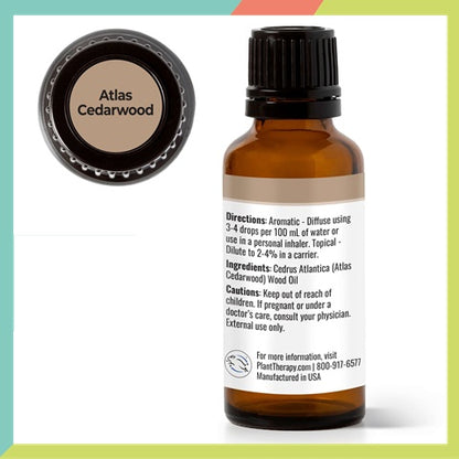 Plant Therapy Cedarwood Atlas Essential Oil