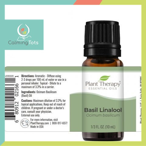 Plant Therapy Basil Linalool Essential Oil