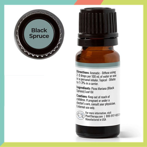 Plant Therapy Spruce Black Essential Oil