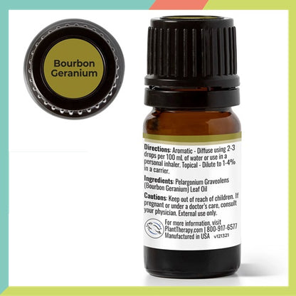 Plant Therapy Geranium Bourbon Essential Oil