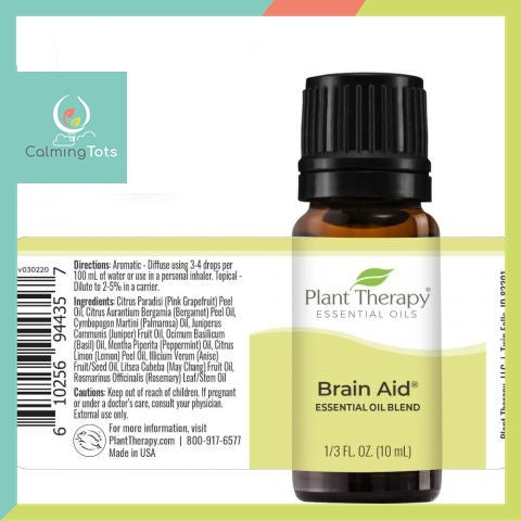 Plant Therapy Brain Aid Essential Oil Blend