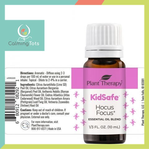 Plant Therapy Hocus Focus Kidsafe Essential Oil