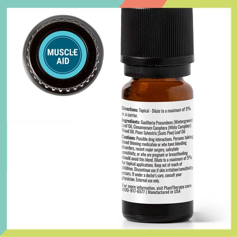 Plant Therapy Muscle Aid Essential Oil Blend