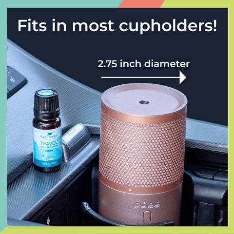 Rose Gold Portable Diffuser with Travel Pack