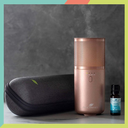 Rose Gold Portable Diffuser with Travel Pack