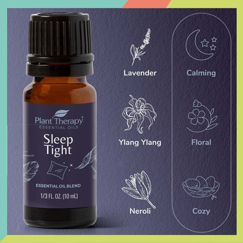 Plant Therapy Sleep Easy Essential Oil Blend Set