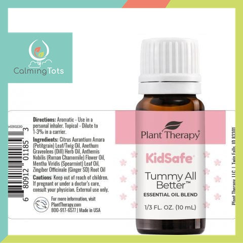 Plant Therapy Tummy All Better KidSafe Essential Oil