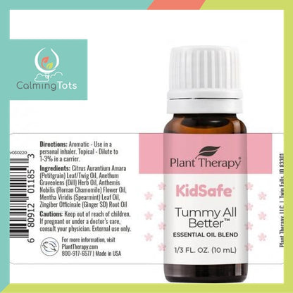Plant Therapy Tummy All Better KidSafe Essential Oil